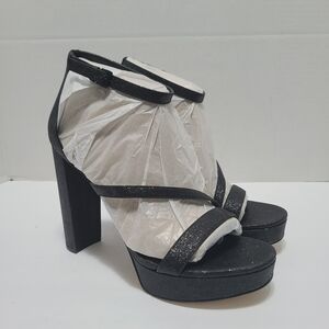 Michael Kors Tanner Platform Pixie‎ Fine Glitter Shoes NIB Size 11